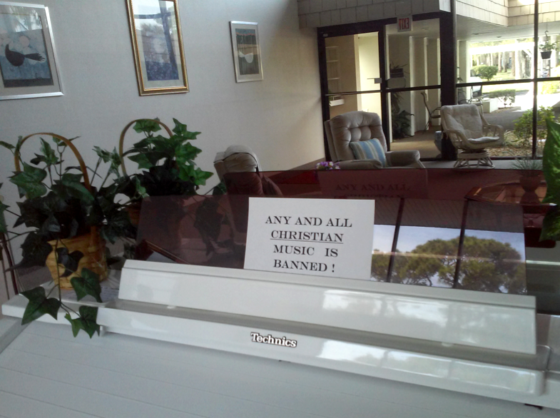 Christian Music is Banned