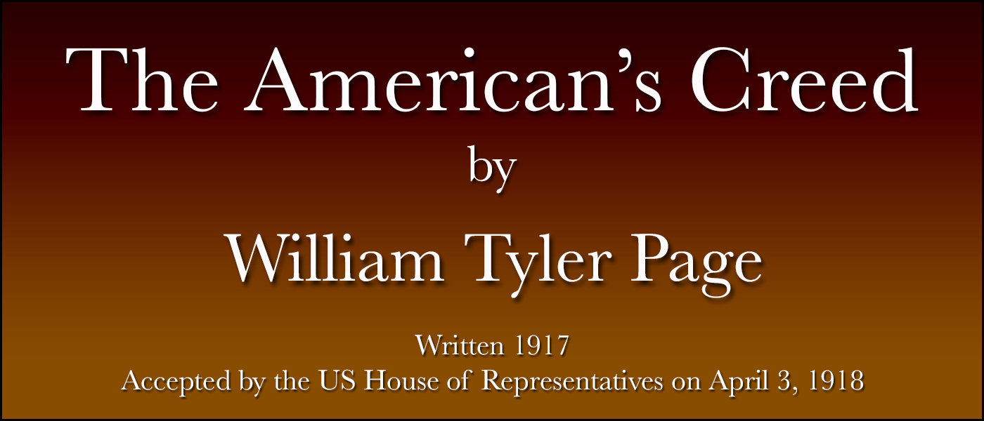 American creed