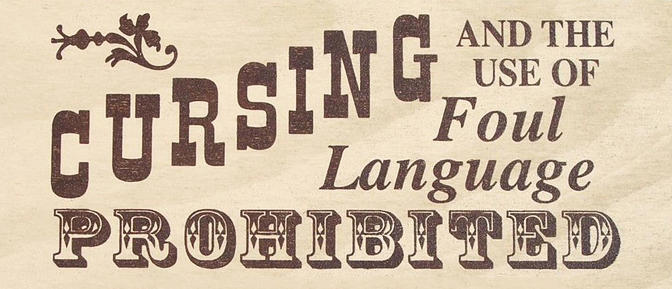 Cursing copy