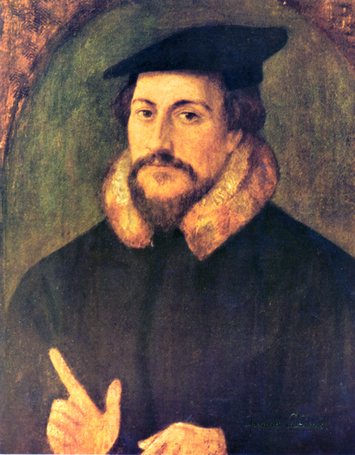 John calvin by holbein