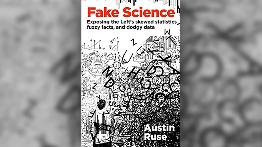 Fake science book cover austin ruse