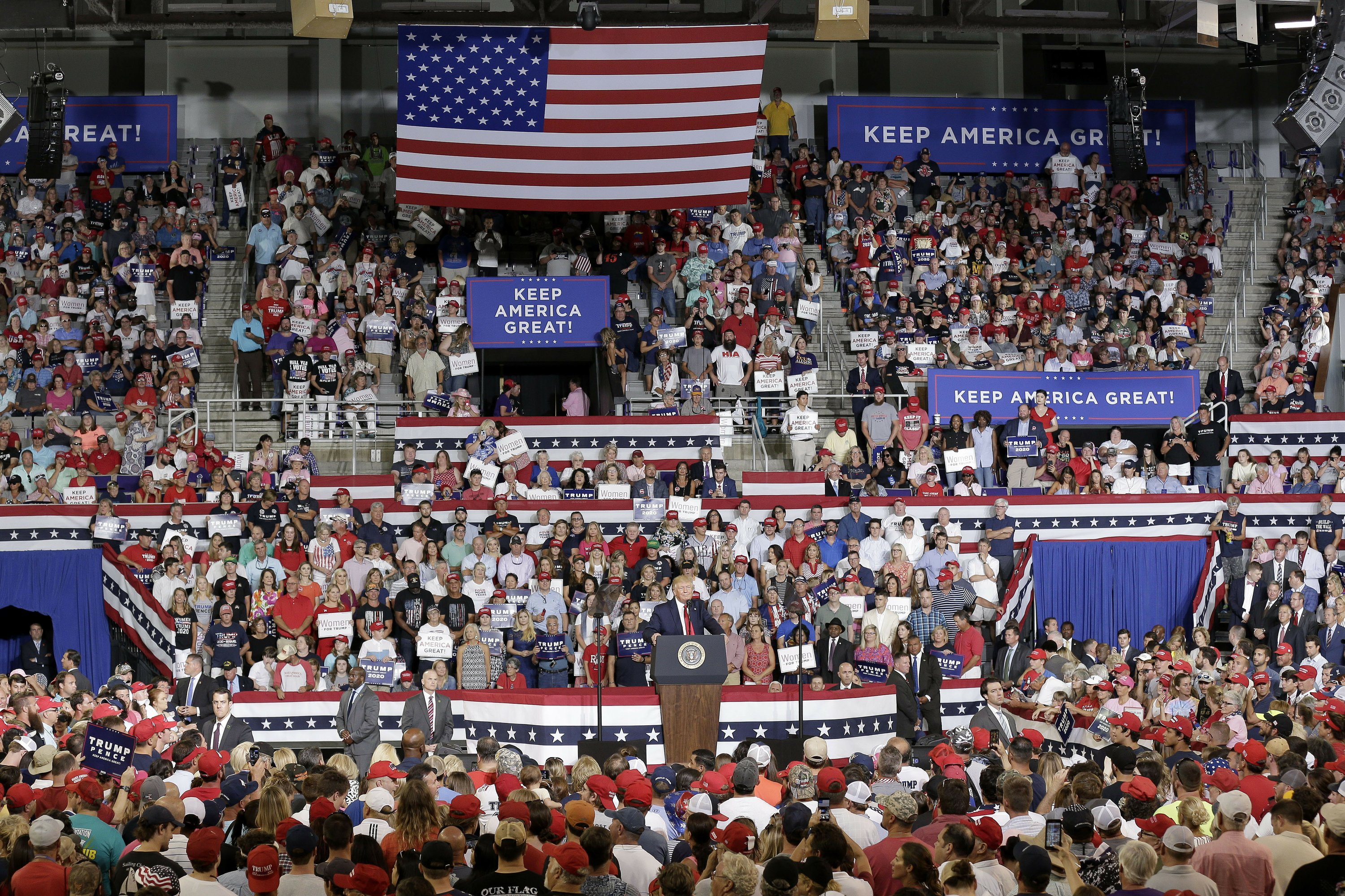 Trump Blasts the Squad; Crowd Responds, 'Send Her Back!'