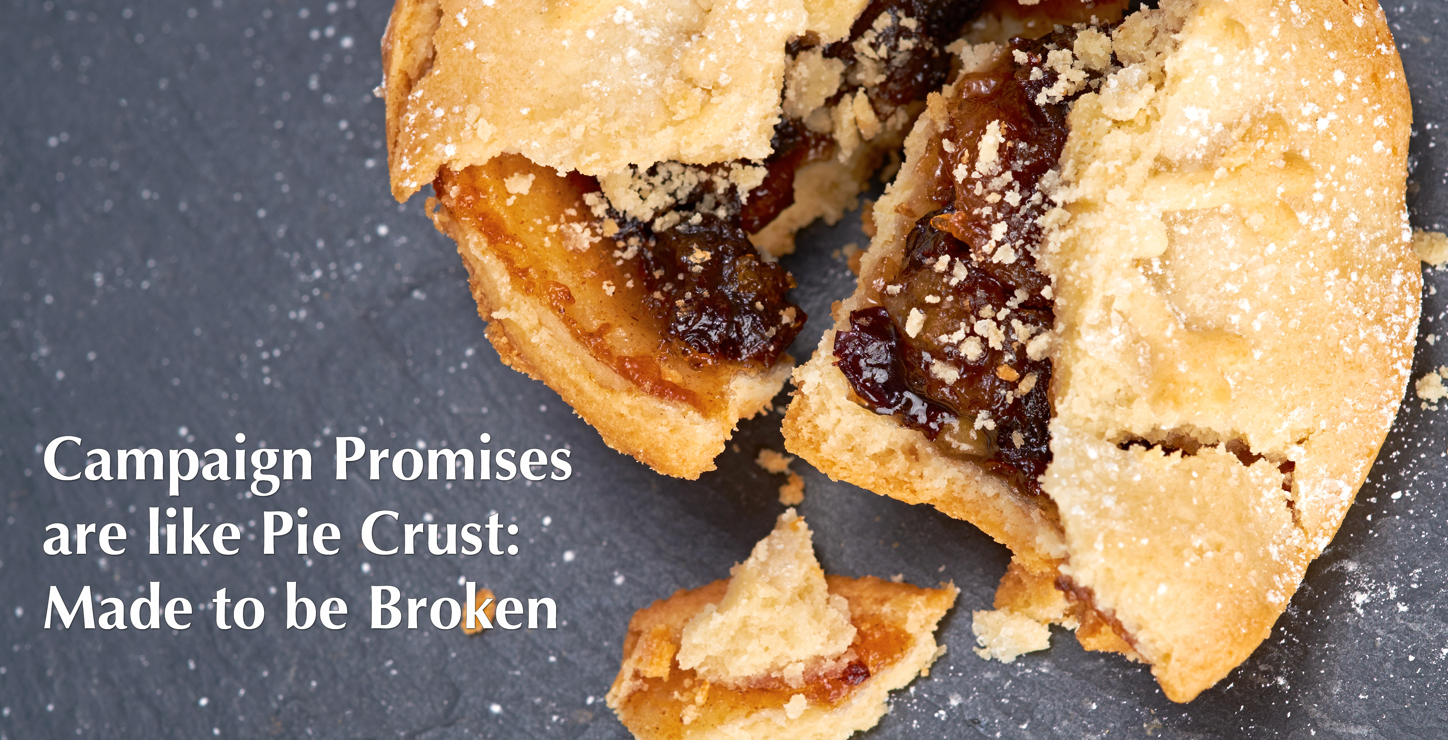 Broken pie crust