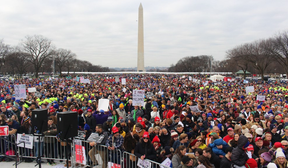 March for Life and Democrats