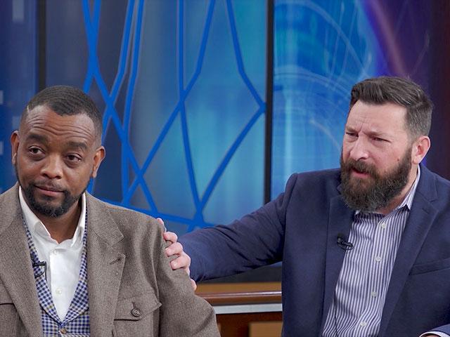 Two Men Meet at a Divine Moment