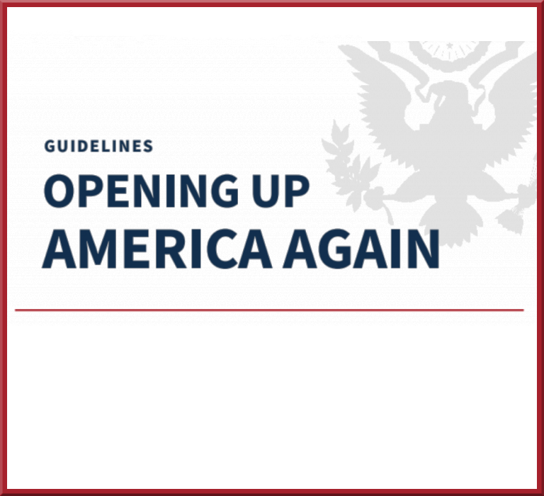 Pray for America's Reopening