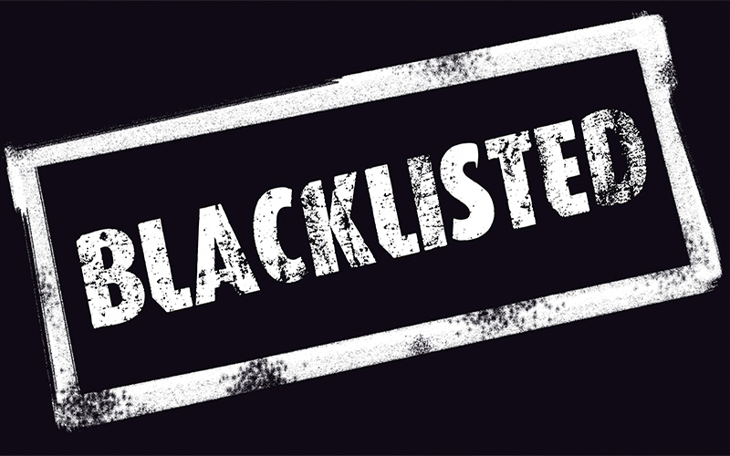Blacklisted copy