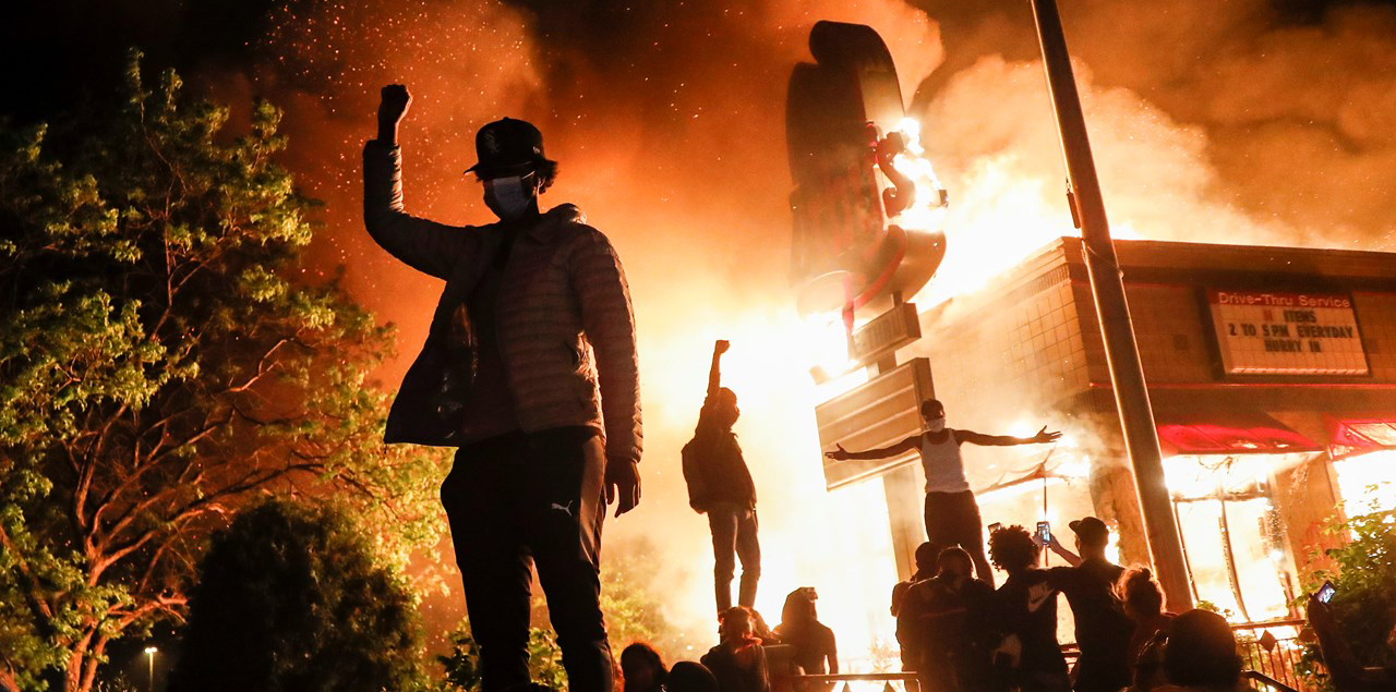 Riots rage 2020