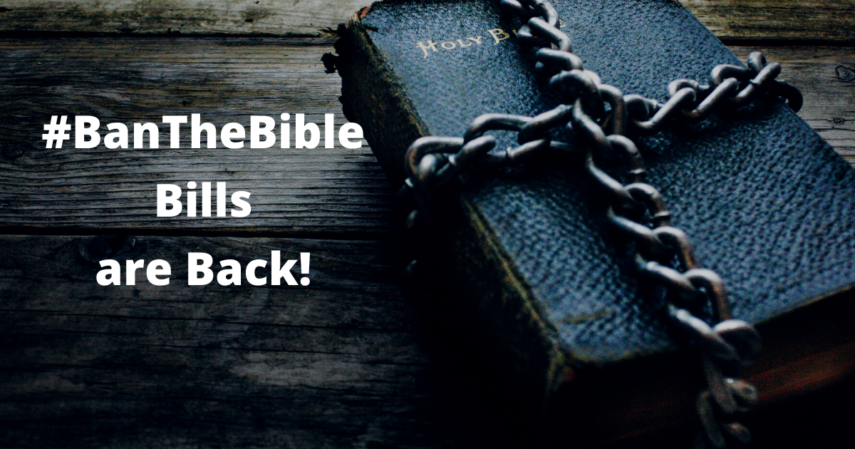 Banthebible bills are back