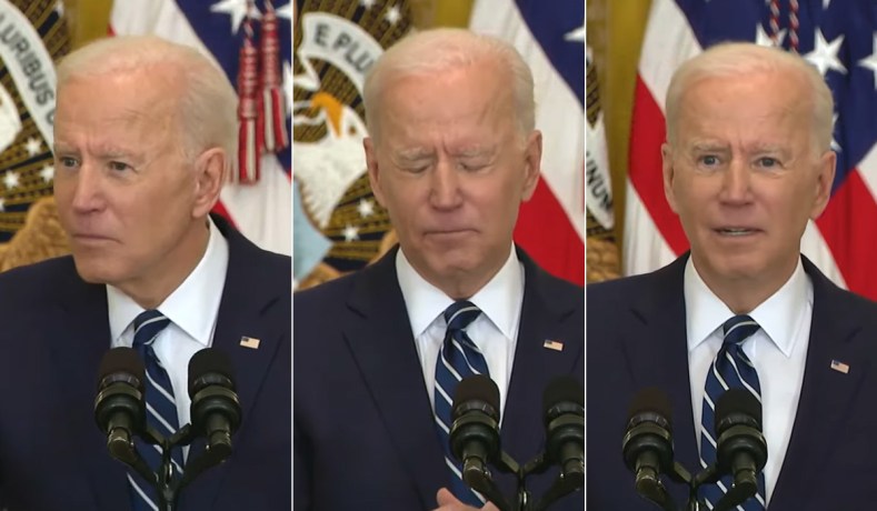 Joe Biden’s First Press Conference