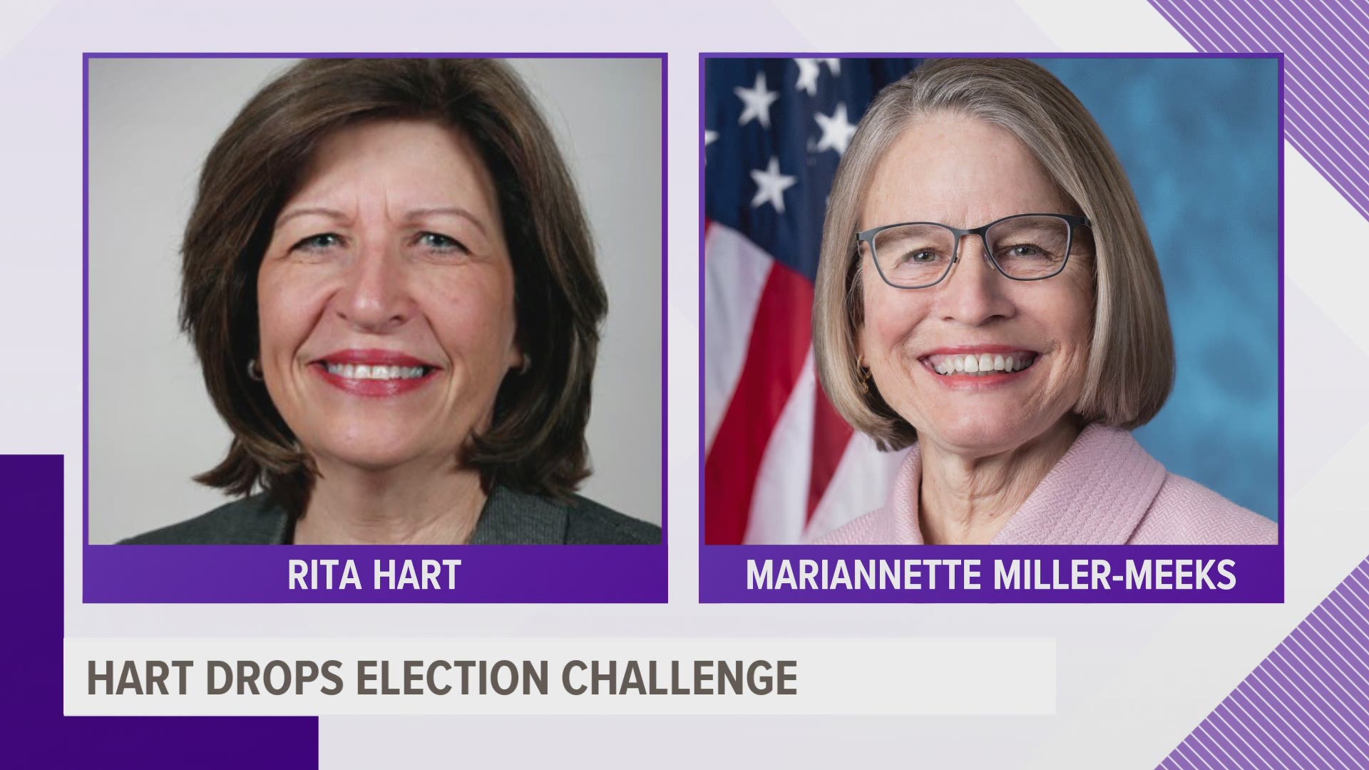 Mariannette miller meeks vs rita hart