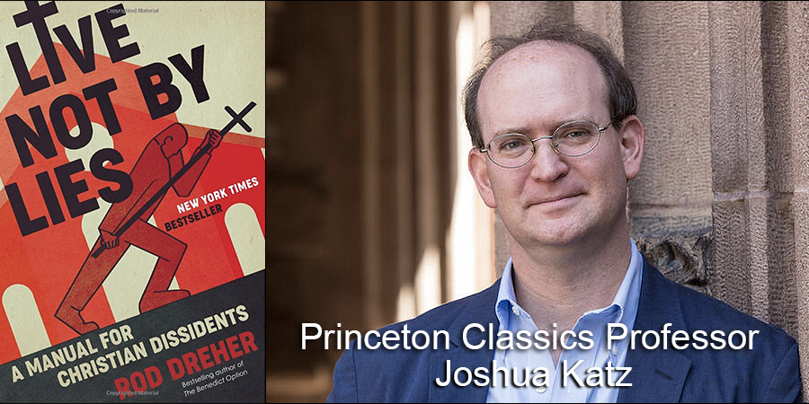 Live not by lies joshua katz