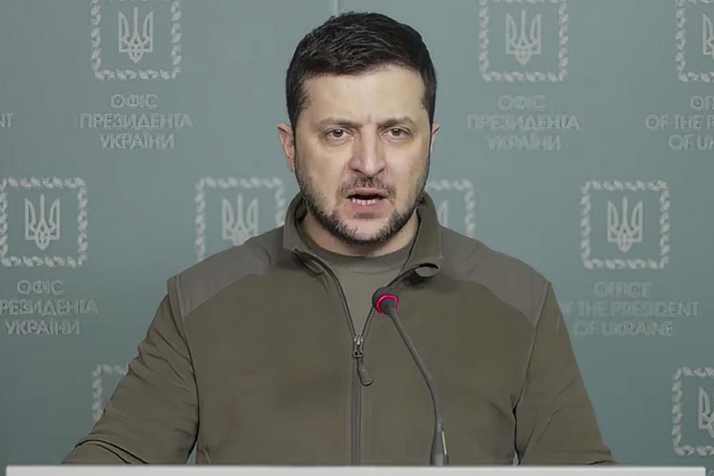 Zelenskyy Addressing Congress
