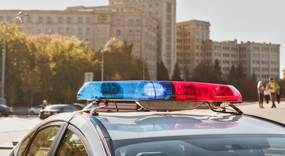 Police bubble on college campus