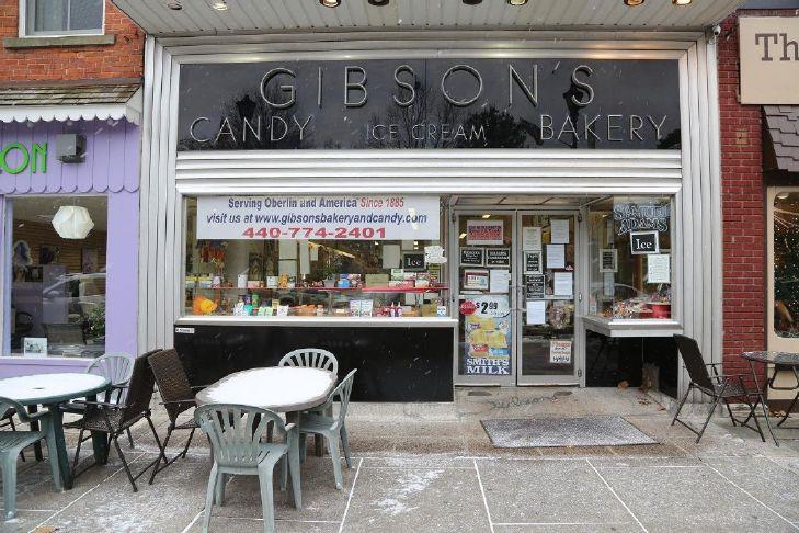Gibsons bakery candy ice cream