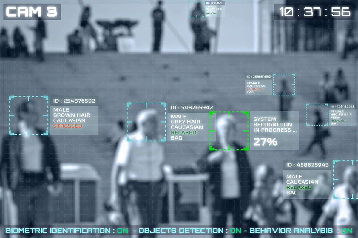 Facial recognition software