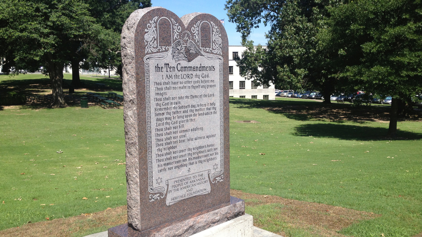 Arkansas Ten Commandments Monument Should Stand