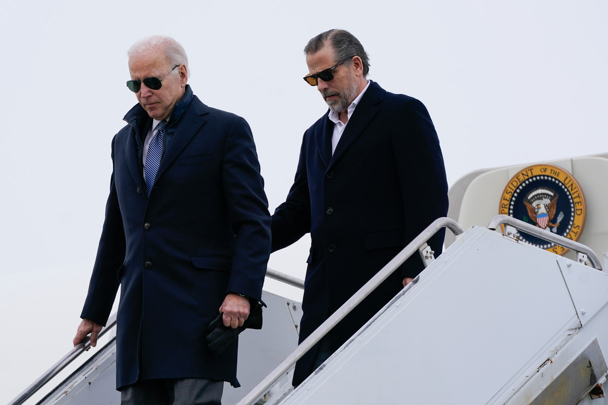 Hunter Biden and Joe Biden