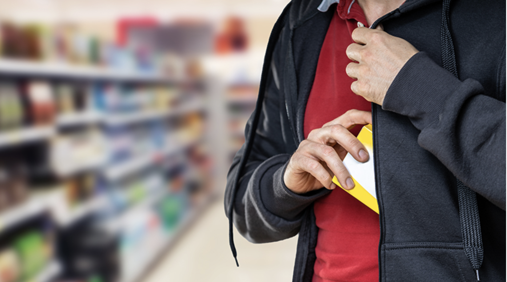 Shoplifter shoplifting