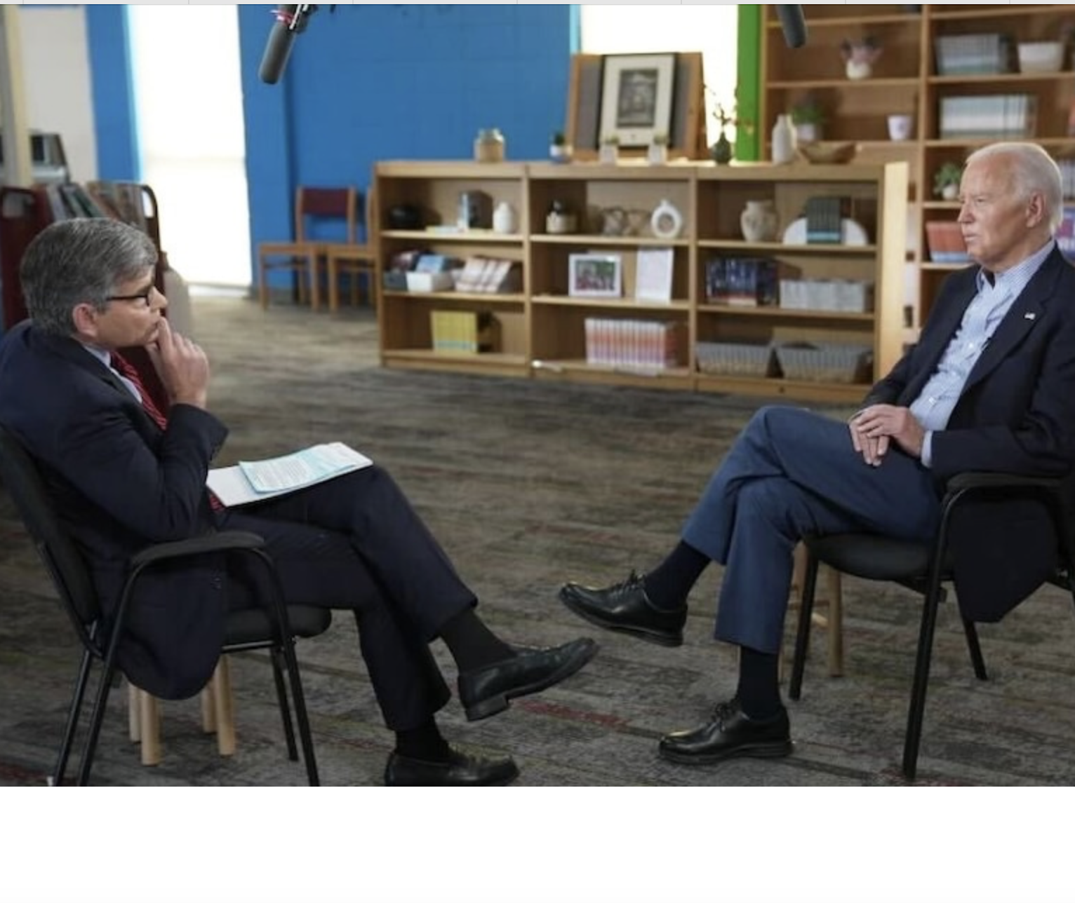 Stephanopoulos and Biden