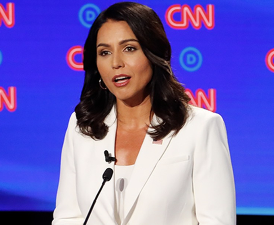 Tulsi Gabbard on Terror Watchlist