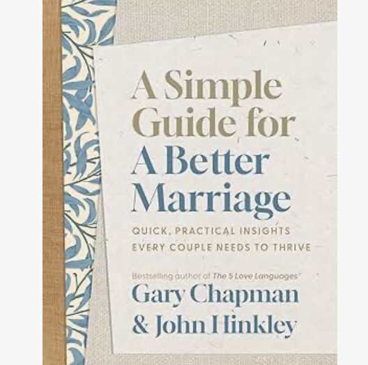 Book cover a simple guide for a better marriage