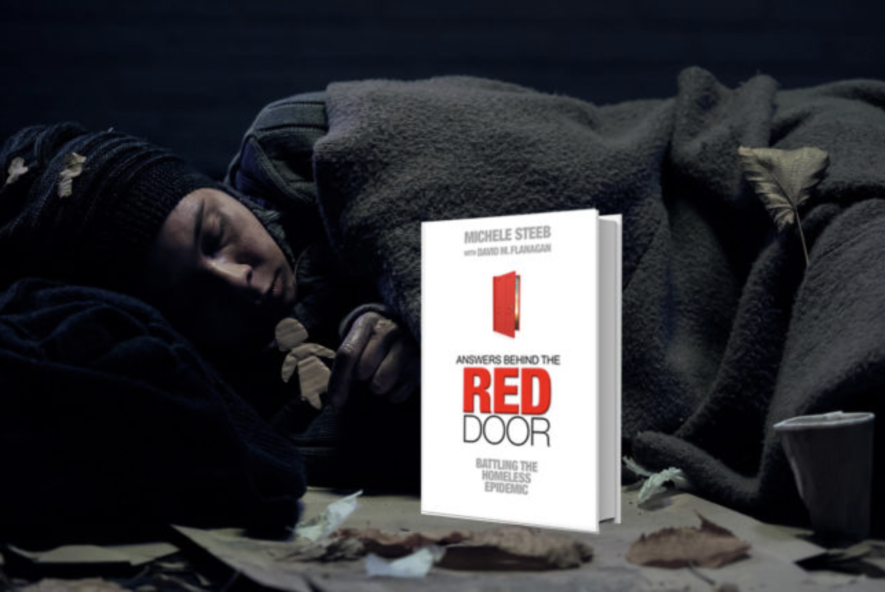 Book cover answers behind the red door