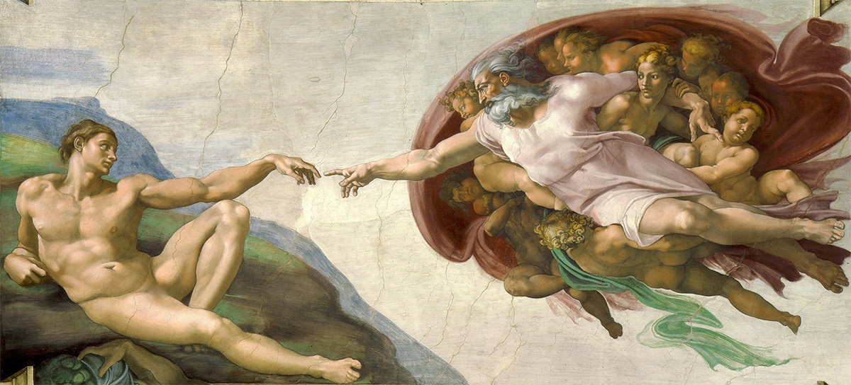 Michelangelo creation of adam cropped