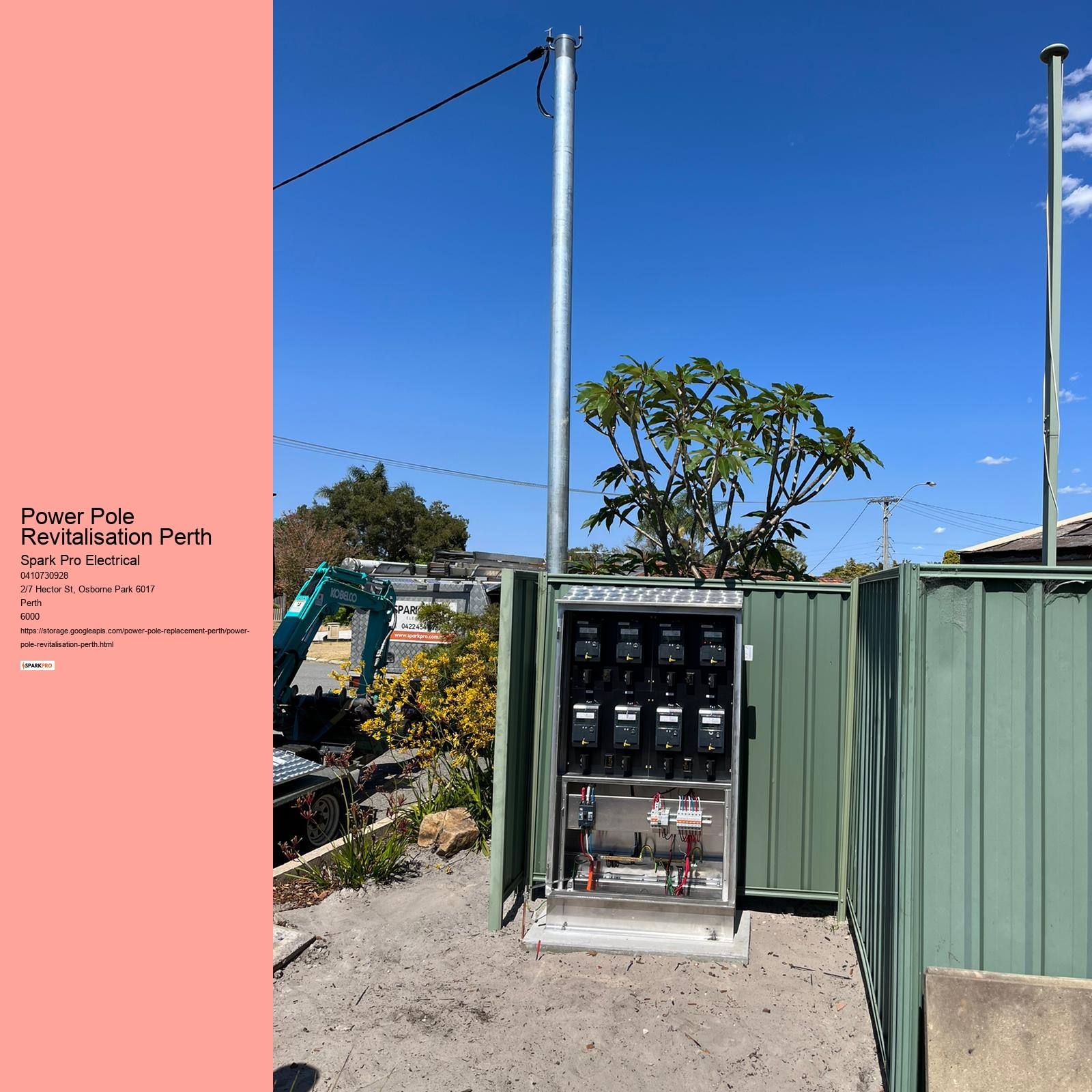 Expert-Led Power Pole Installations in Perth