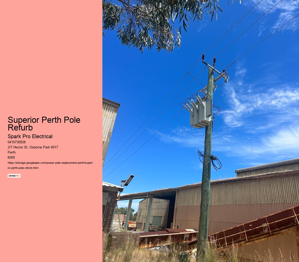 Unmatched Power Pole Services in Perth