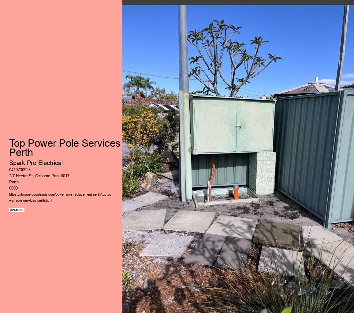 Streamlined Consumer Pole Replacement in Perth
