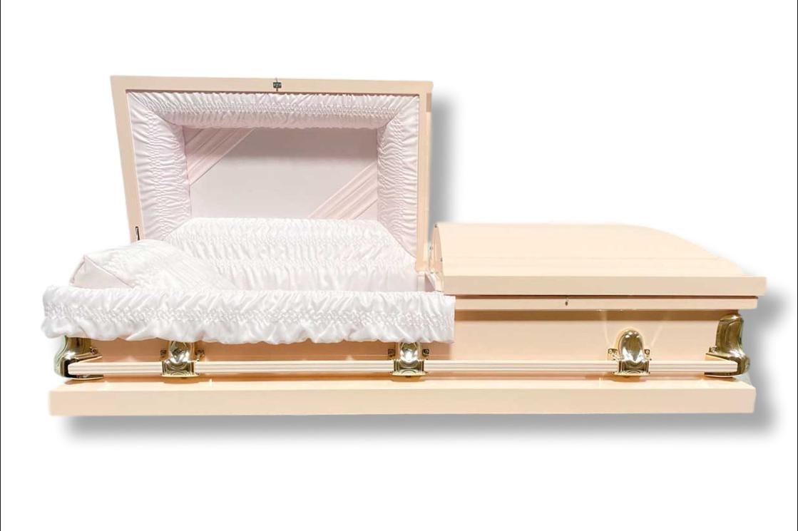 Photo of Stanford Pink - Steel Casket