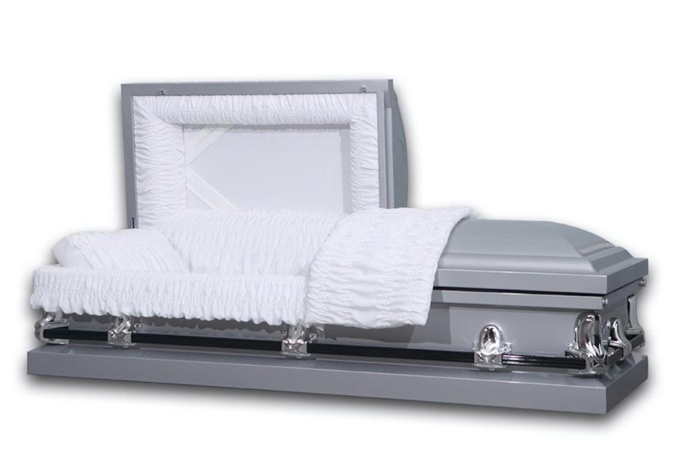 Photo of Stanford Silver - Metal Casket