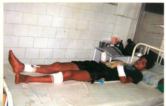 Surendra in hospital