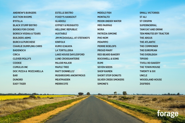 Forage Cookbook - Restaurants and Food Folk, Victoria