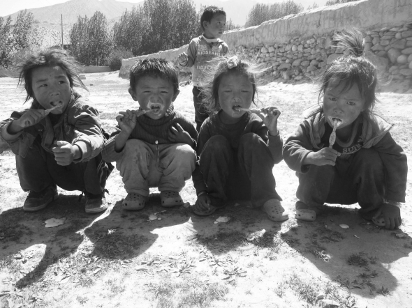 Ghiling Village pre-schoolers - Nepal