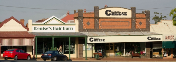 Mock-up of Coolamon Cheese