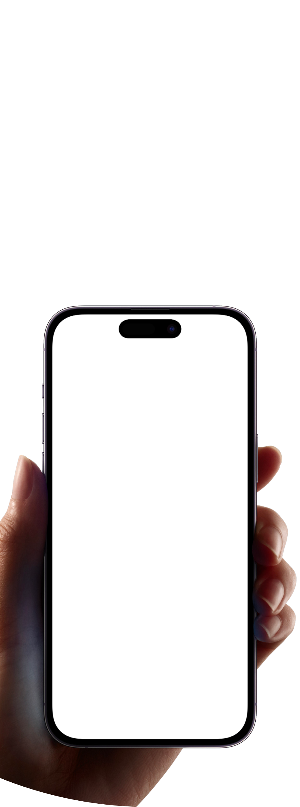 A video is playing inside an iphone