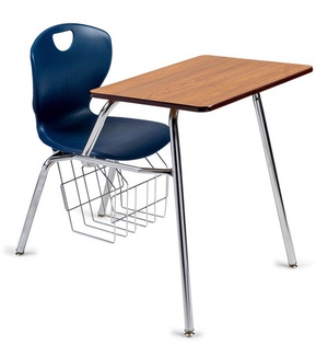 Ovation Combo Chair Desk 18 Scholar Craft Church Partner