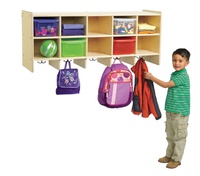 Whitney Brothers Four Section Locking Backpack Storage