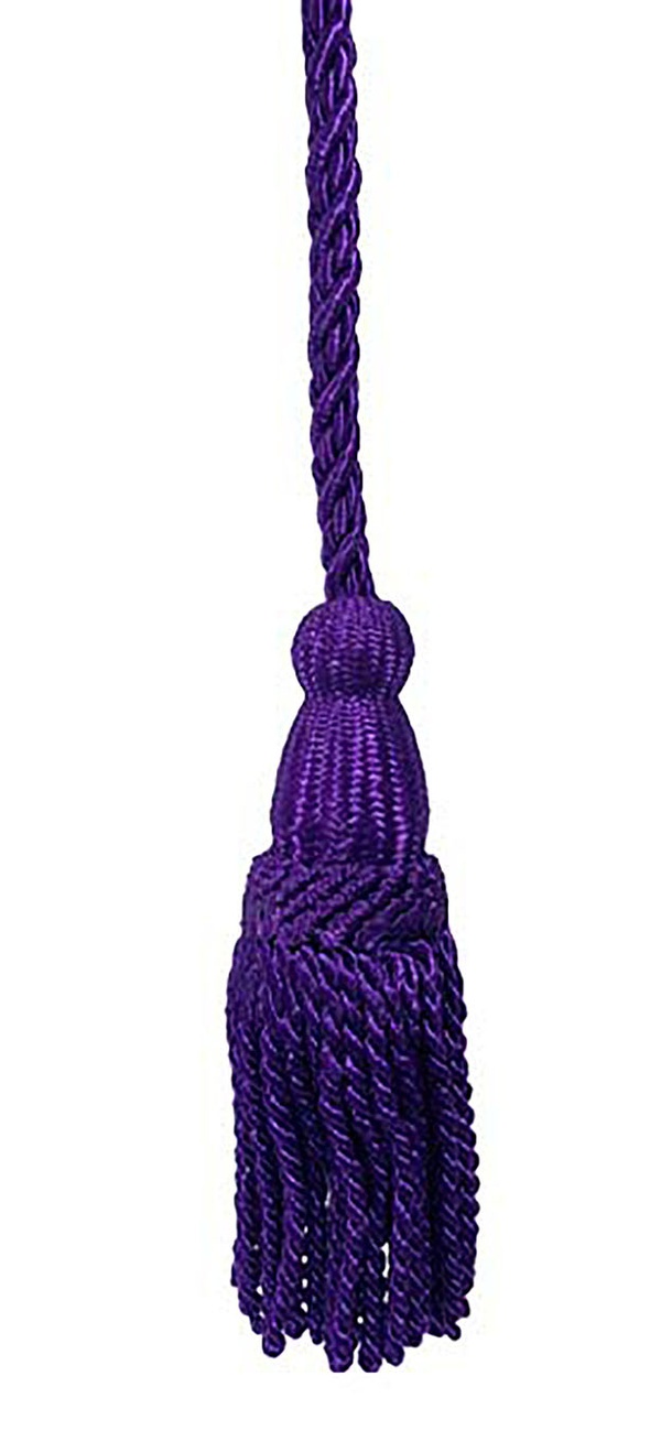 6 ft. Purple Pew Reservation Ropes w/Tassels Church Partner
