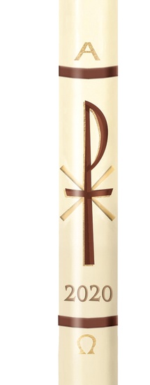 Chi Rho Paschal Candle Church Partner