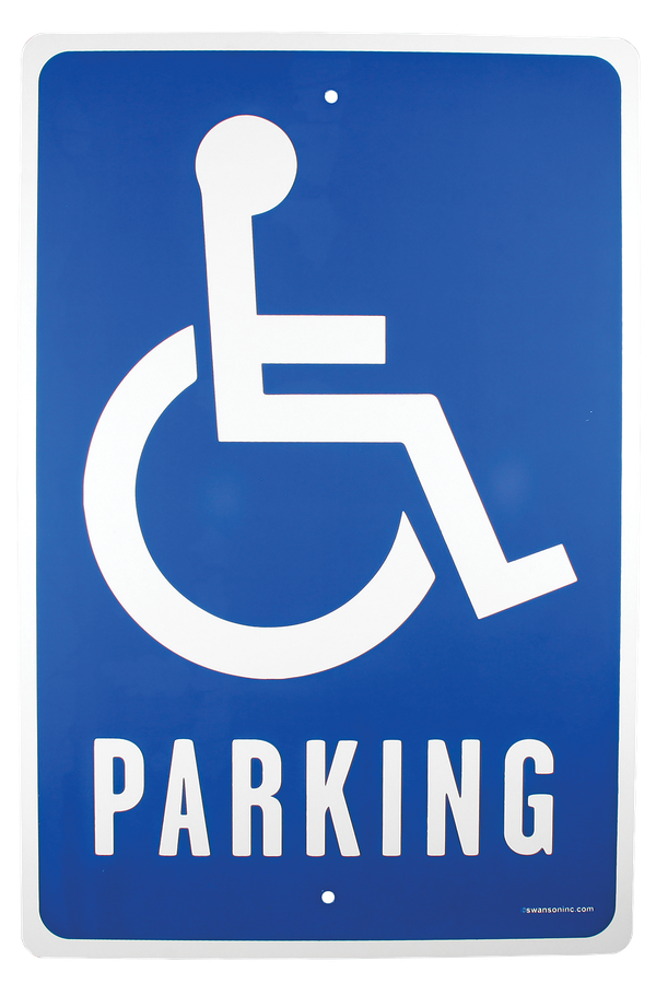 Parking Sign Handicap Church Partner