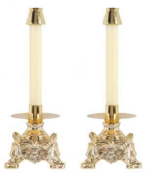 A pair of Church Alter candle sticks