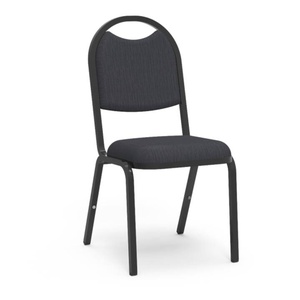 9200 Series Dome Upholstered Padded Stack Chairs - Fabric