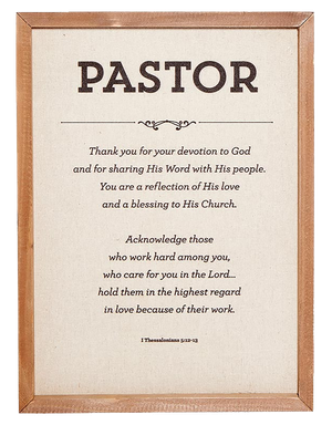 Pastor Wall Art | Church Partner