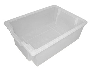 Whitney Brothers Clear Tray Single Storage Cabinet