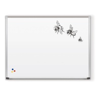 Magne-Rite Whiteboard 10 Year Deluxe Aluminum Frame Magnetic