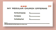 Dated Church Offering Envelopes