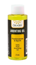 Anointing Oil - Frankincense and Myrrh (3.5 oz) Altar Size